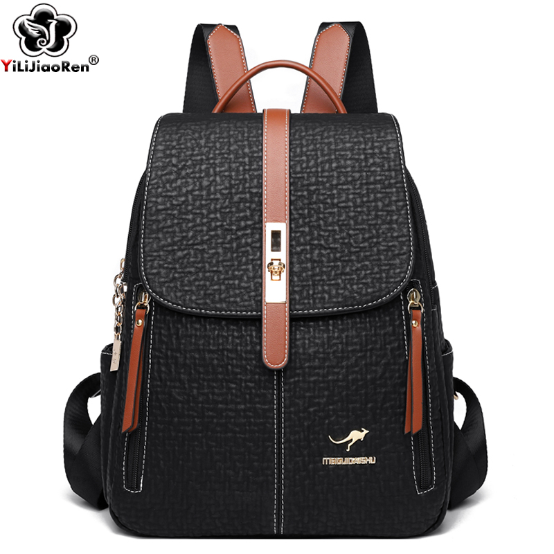 Fashion Backpack Women - Modne plecaki damskie wysokiej jakości skórzany