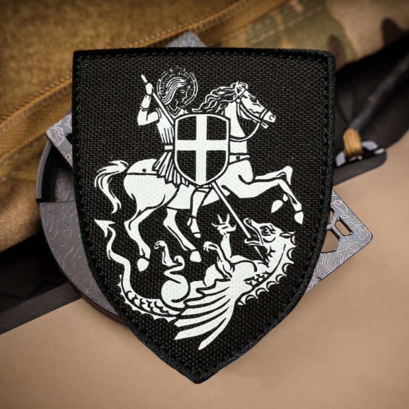 Urban Backpack Tactical - Naszywka z nadrukiem Świętego Jorzego na