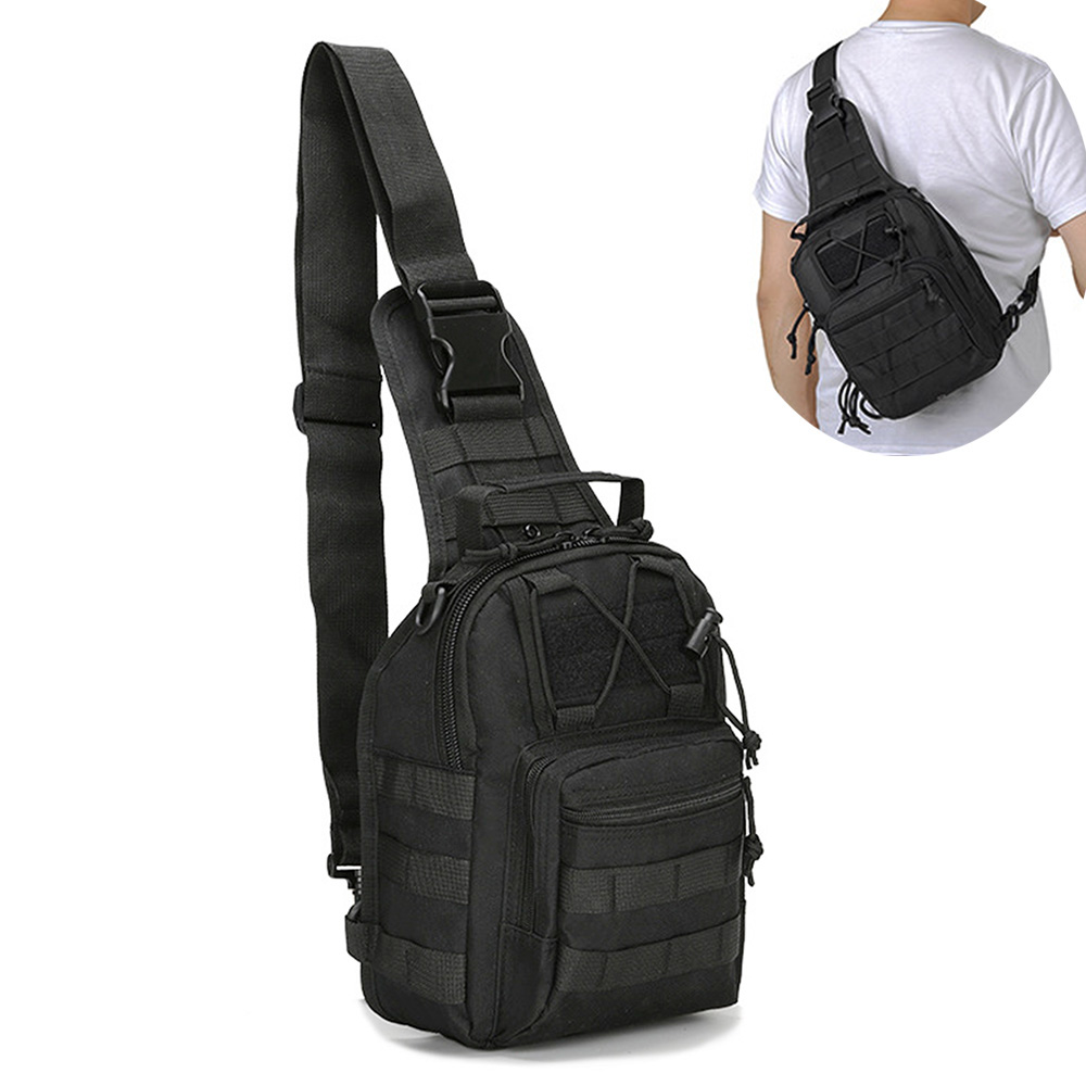 Urban Backpack Tactical - Męska torba crossbody na ramię, plecak
