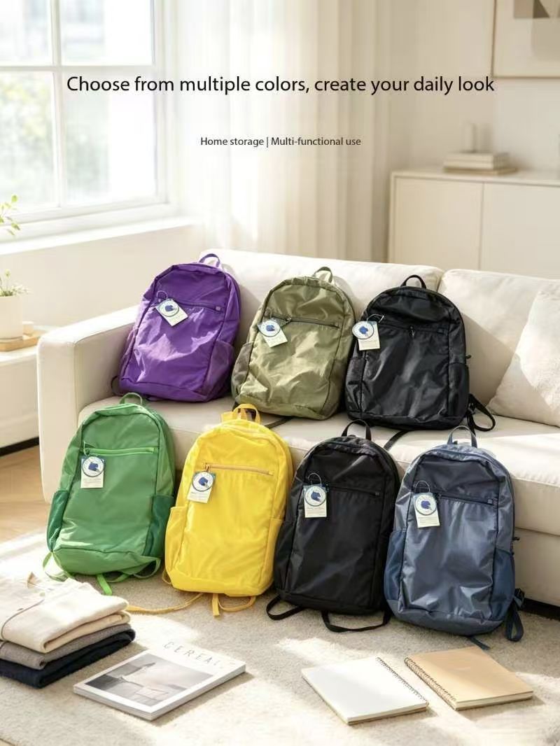 Canvas Backpack Casual - Lekki plecak Mont-Bell o pojemności 15