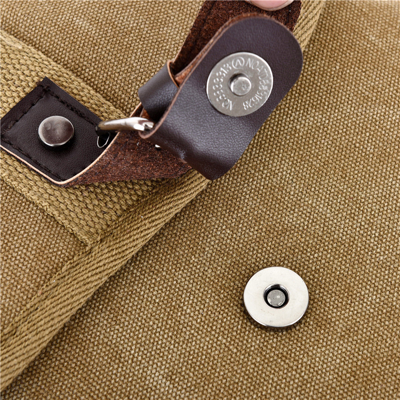 Torba płócienna męska na ramię – Canvas Backpack Casual recenzja i cena