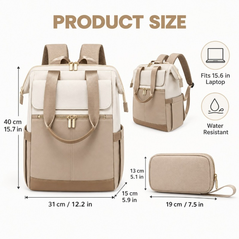 Prosty damski plecak podróżny  – Fashion Backpack Women recenzja i cena